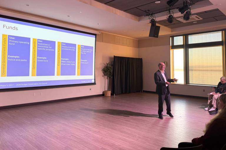 Rosen presents proposed, balanced budget for 2027-28
