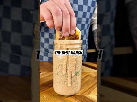 This salsa roja ranch dressing recipe you can put on almost any food