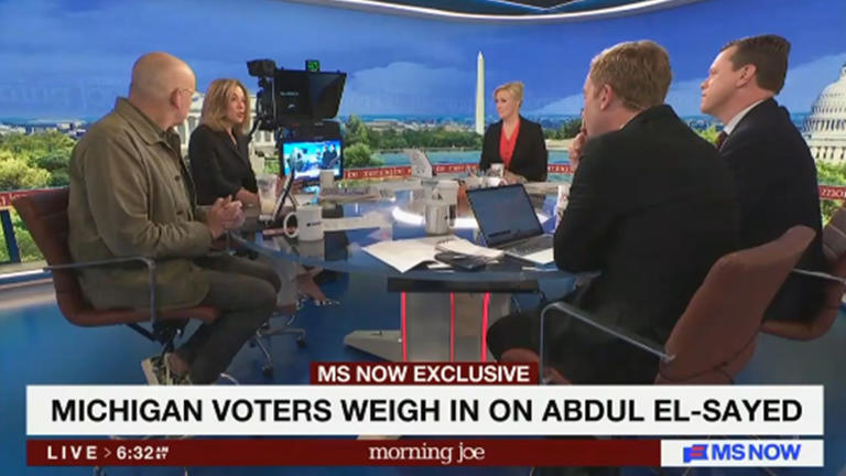 MS NOW conducts a focus group study on behalf of the DNC