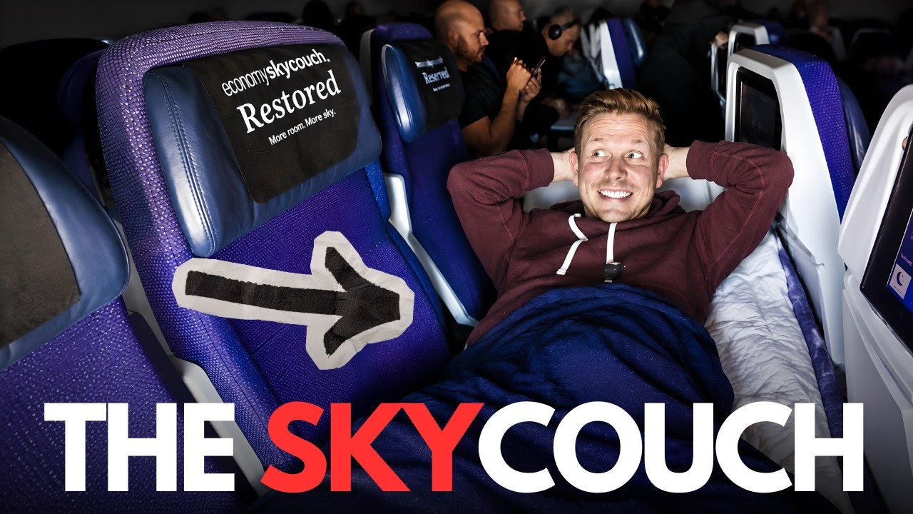 Trying Air New Zealand’s infamous Skycouch