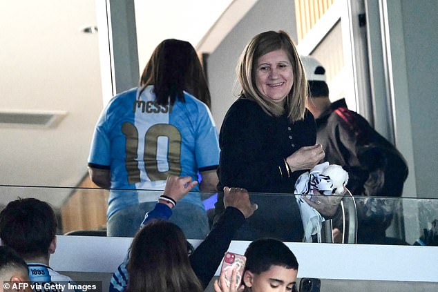 Messi's mother watches Argentina icon's emotional farewell two months ...