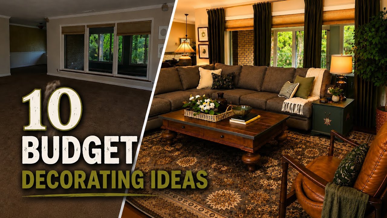 10 budget-friendly ways to upgrade your living room