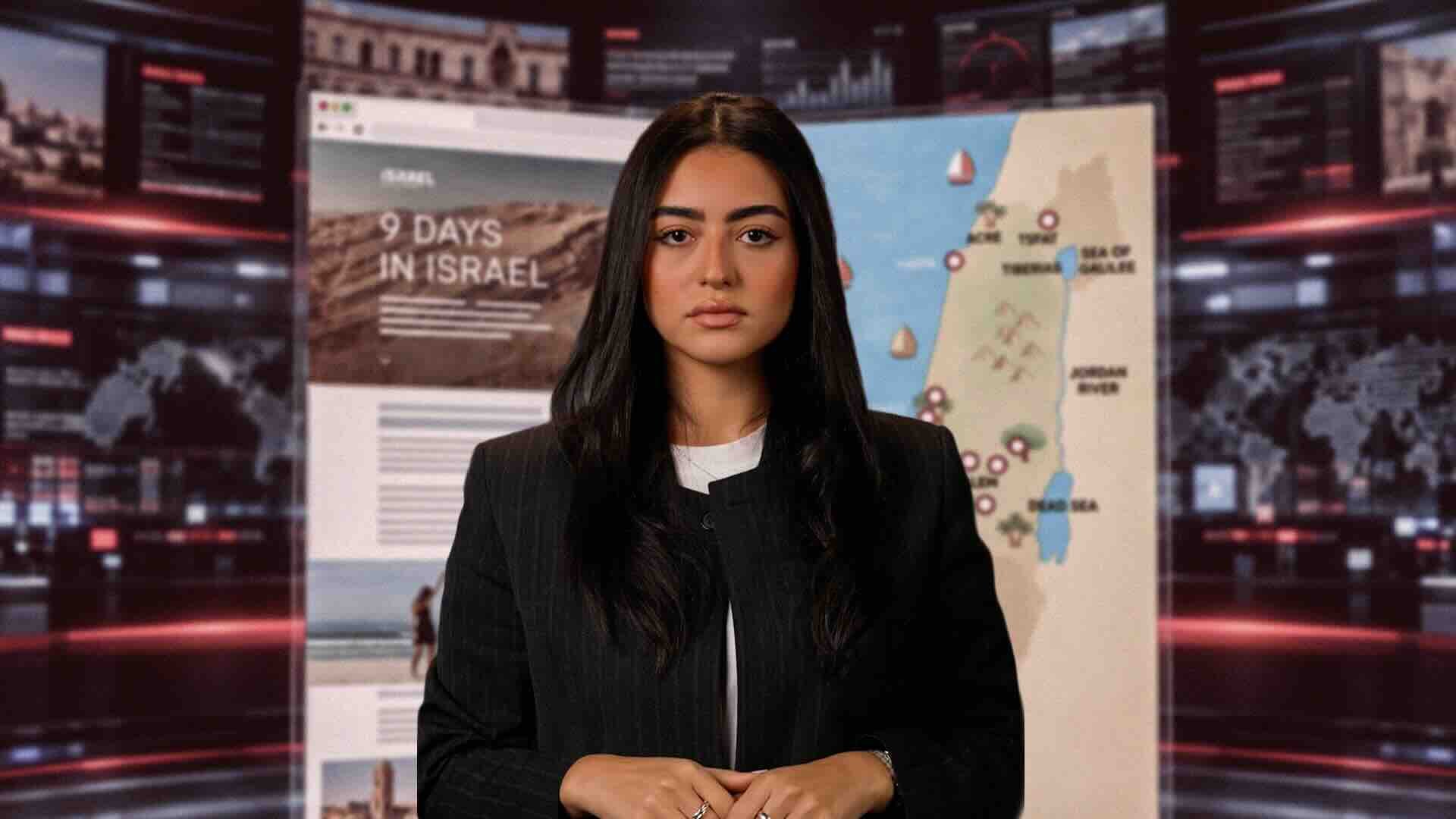Israel tourism ad erases Palestine from the map