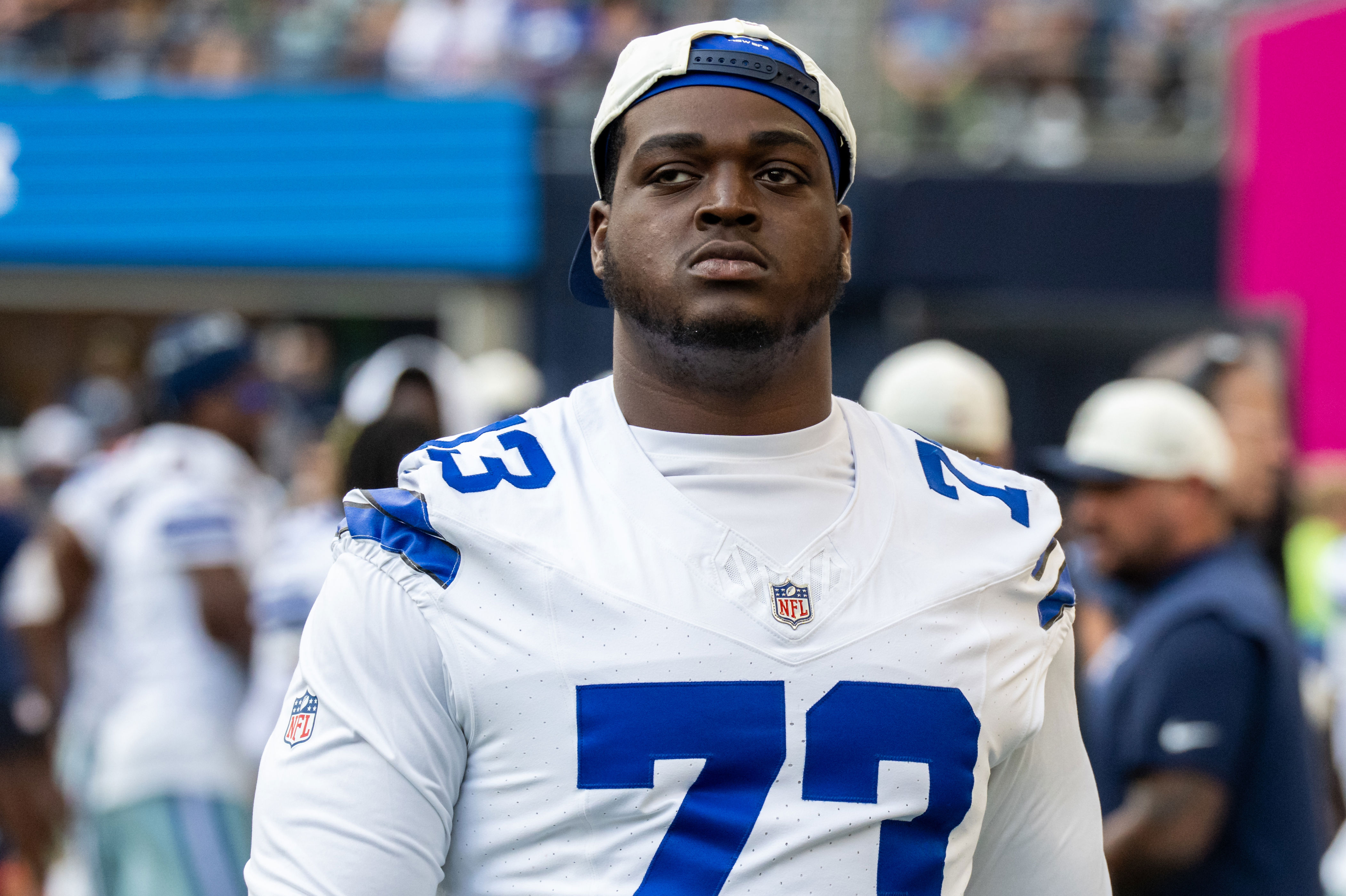 Cowboys guard Tyler Smith nears a return from a thumb injury, and it ...