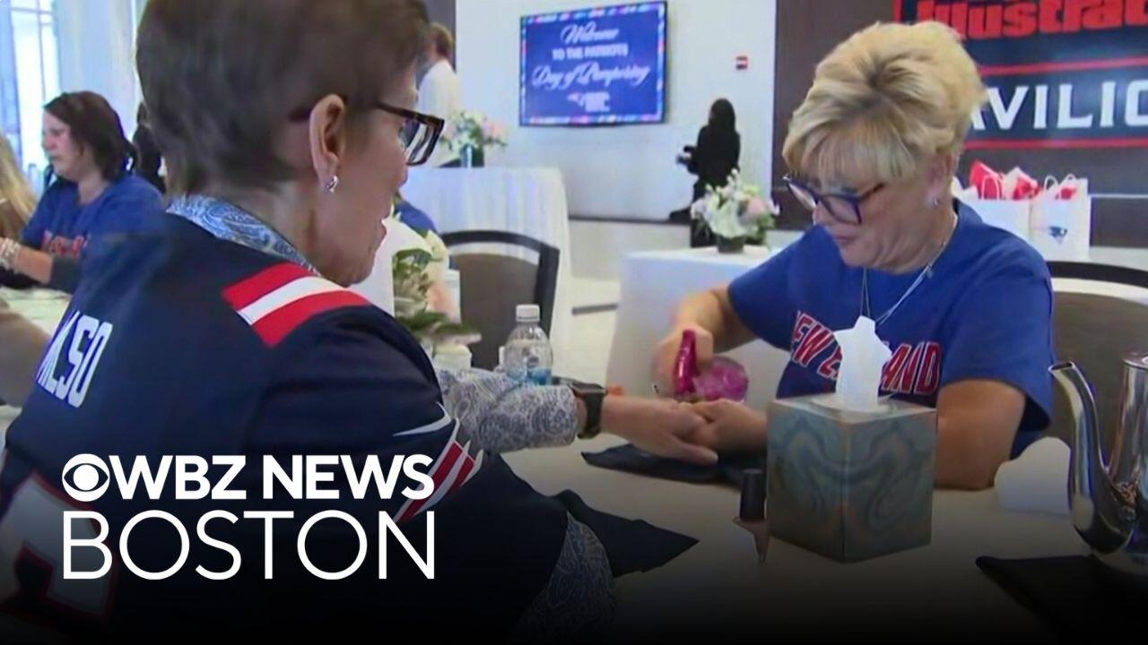 Patriots host day of pampering for cancer patients and survivors