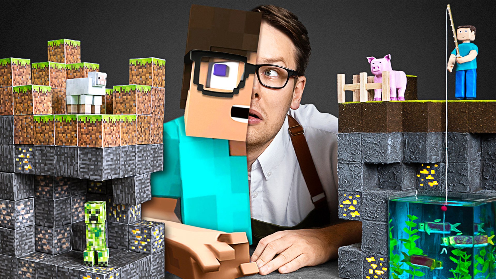 Minecraft diorama speed build: 10 minutes vs 1 hour vs 10 hours