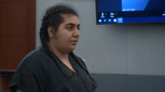 Woman in Las Vegas-area stabbing over death of Iranian leader sentenced to prison