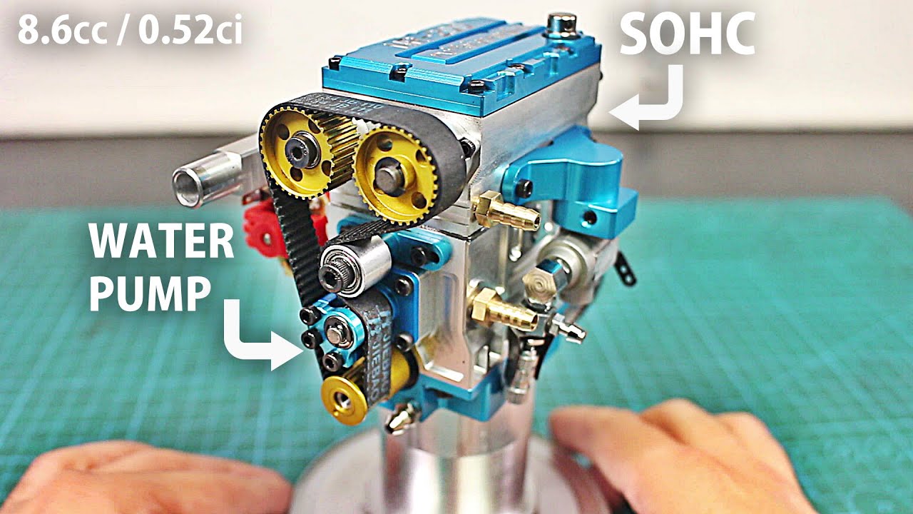 Dyno and road testing an 8.6cc twin cylinder engine