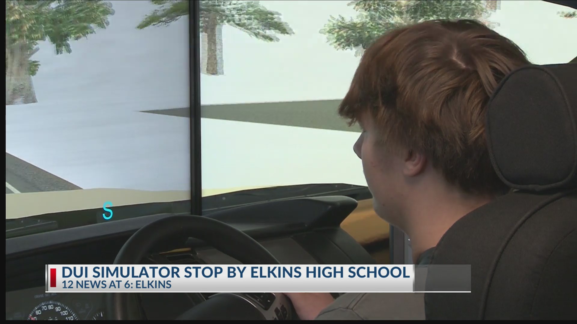 DUI simulator educates Elkins High School students on drunk driving dangers