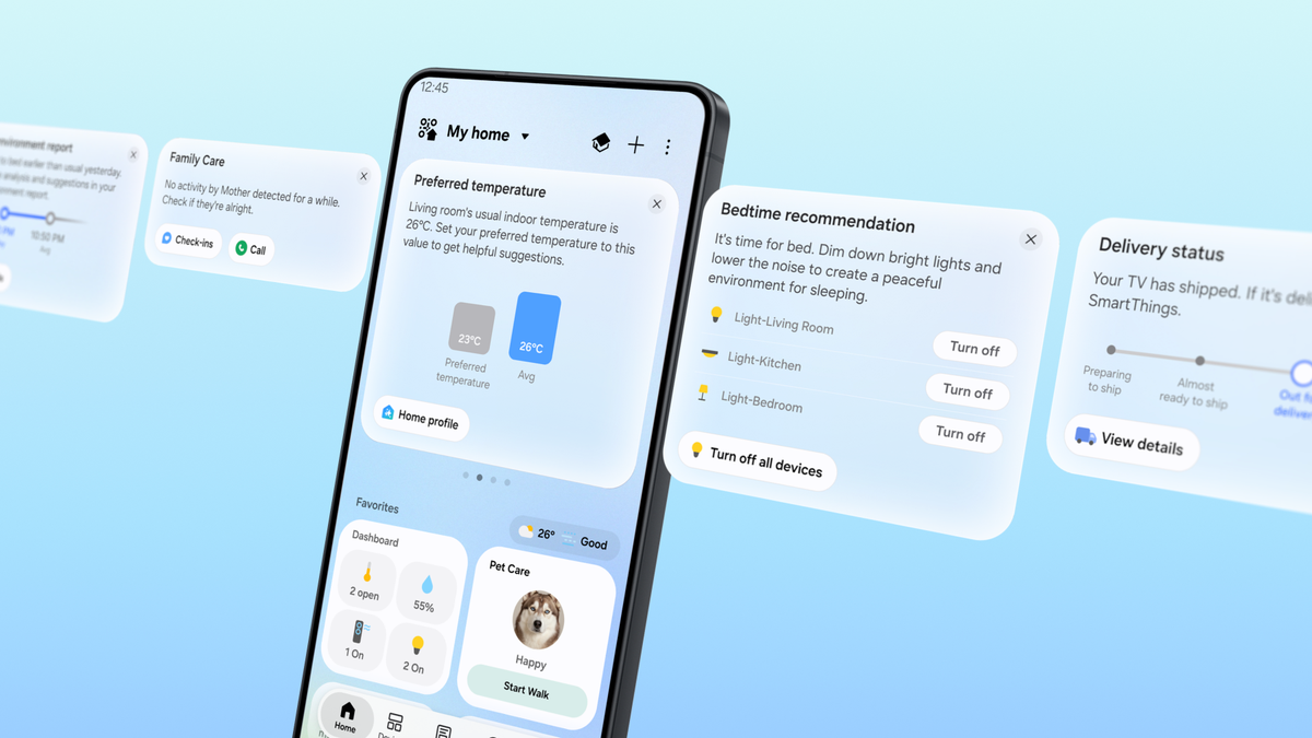 The latest SmartThings update adds some nifty features and a One UI ...