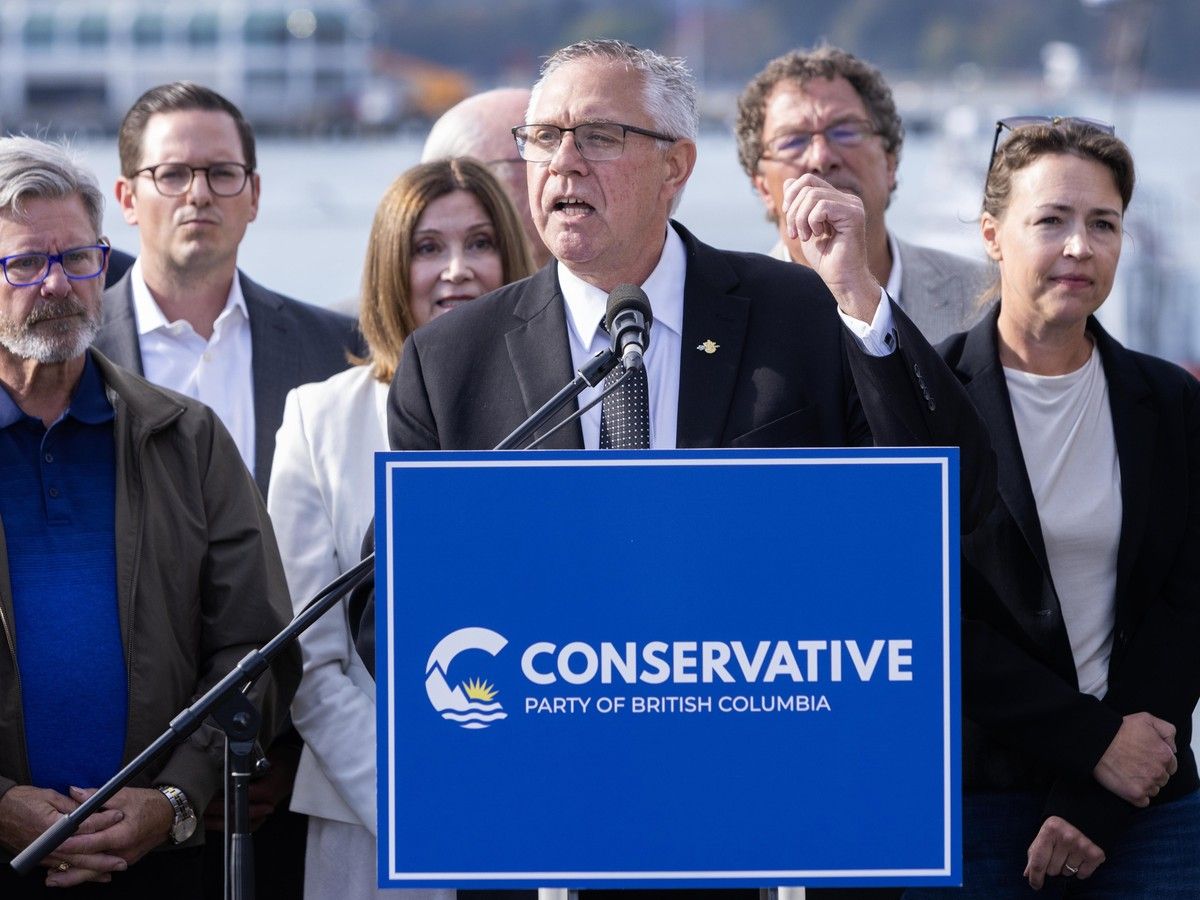 BC Conservatives have five-point lead over NDP as voting day nears: survey