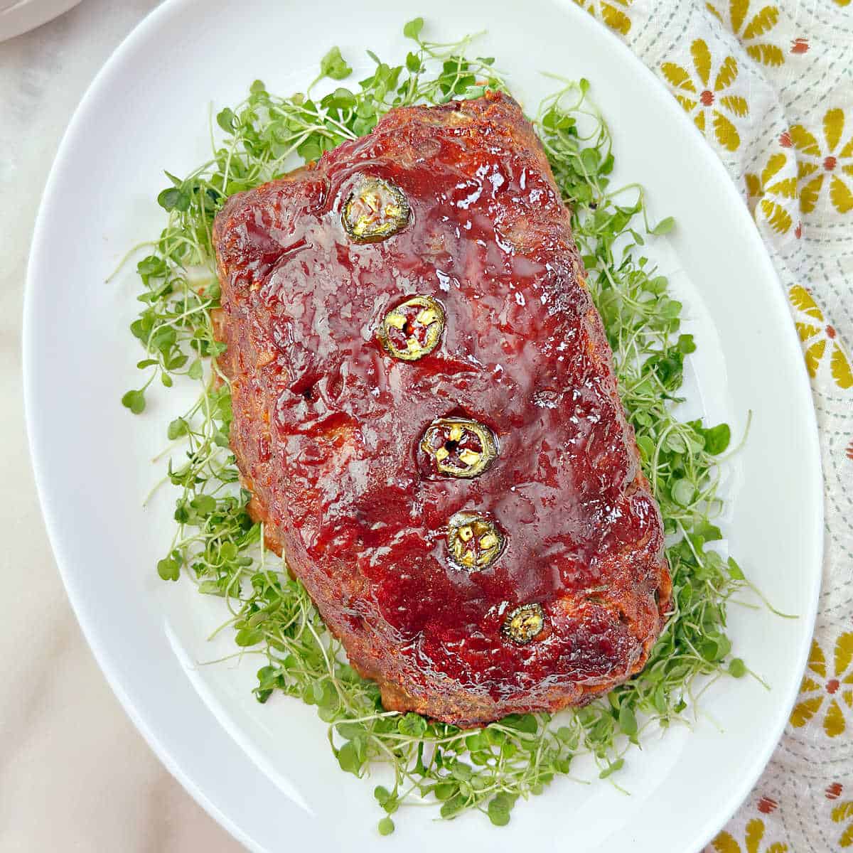 Easy Mexican meatloaf
