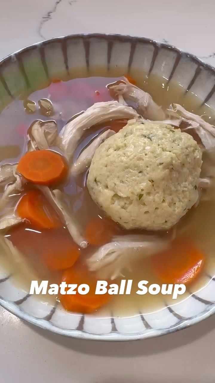 The perfect matzo ball soup that tastes light as a cloud