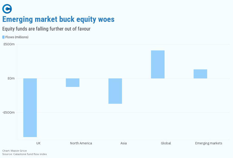 Emerging markets buck investor woes as equity funds shunned