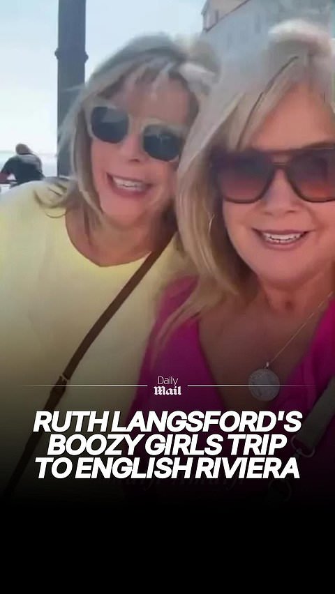 Ruth Langsford shows off her English Riviera girls trip
