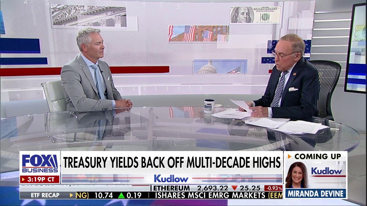 Treasury yields retreat from multi-decade highs
