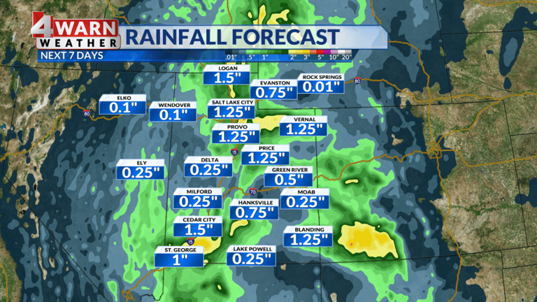 Utah weather: Clouds increase Tuesday afternoon with a few mountain ...