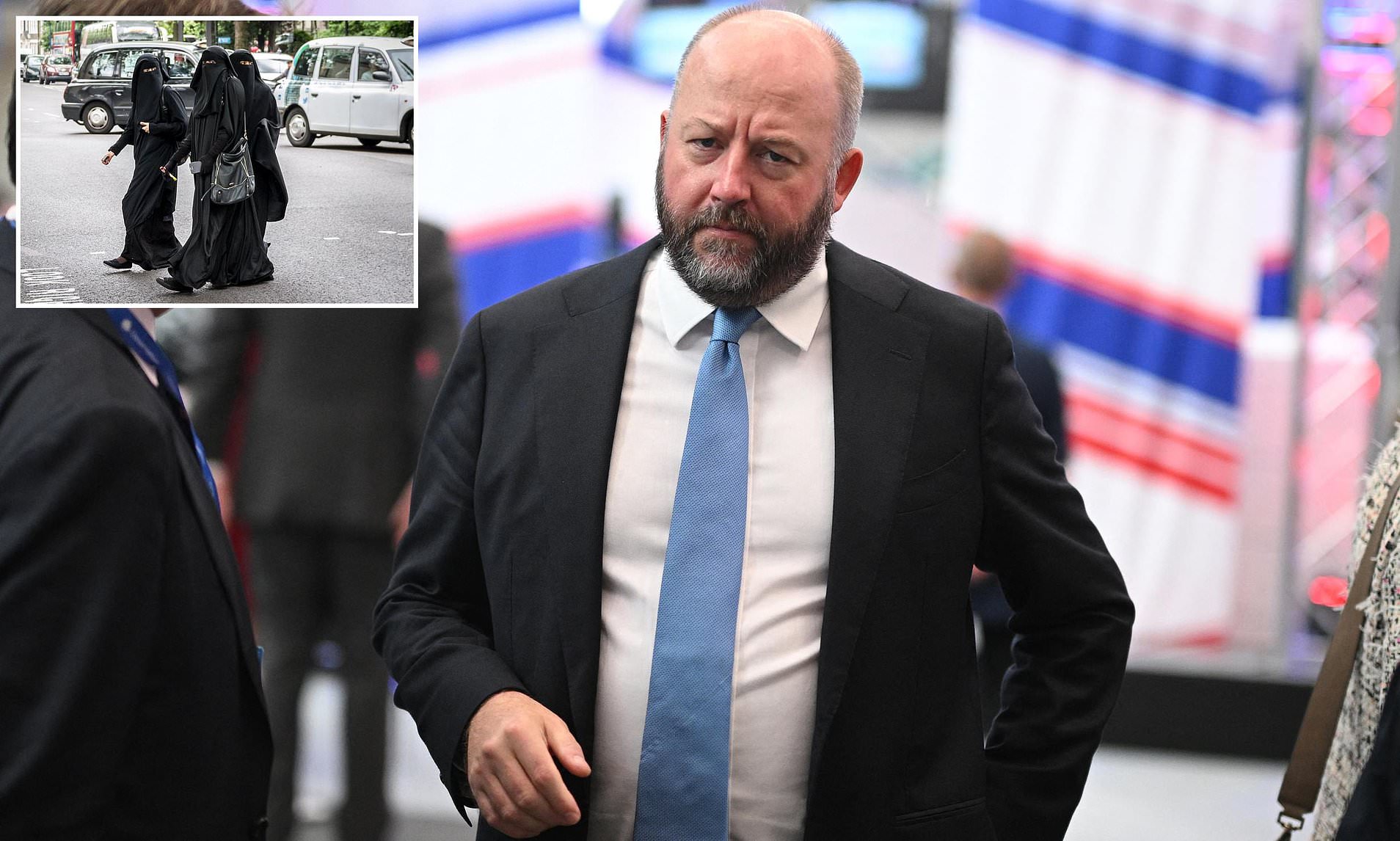 'I hate the niqab and burqa', declares Tory shadow justice secretary