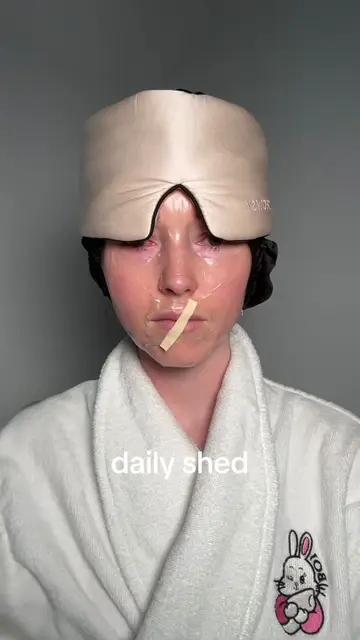 Shedding yesterday and starting fresh with my nightly skin ritual