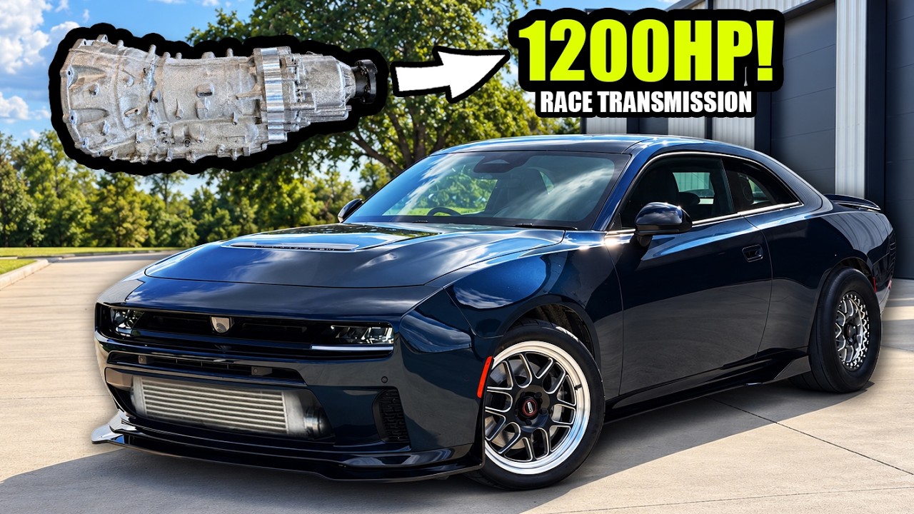 My 2026 charger gets a 1,200HP race transmission upgrade! (AWD 8HP ...