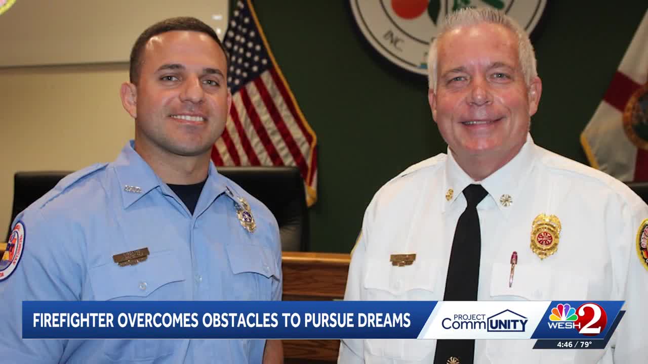 Puerto Rican firefighter overcomes language barrier to achieve his dream