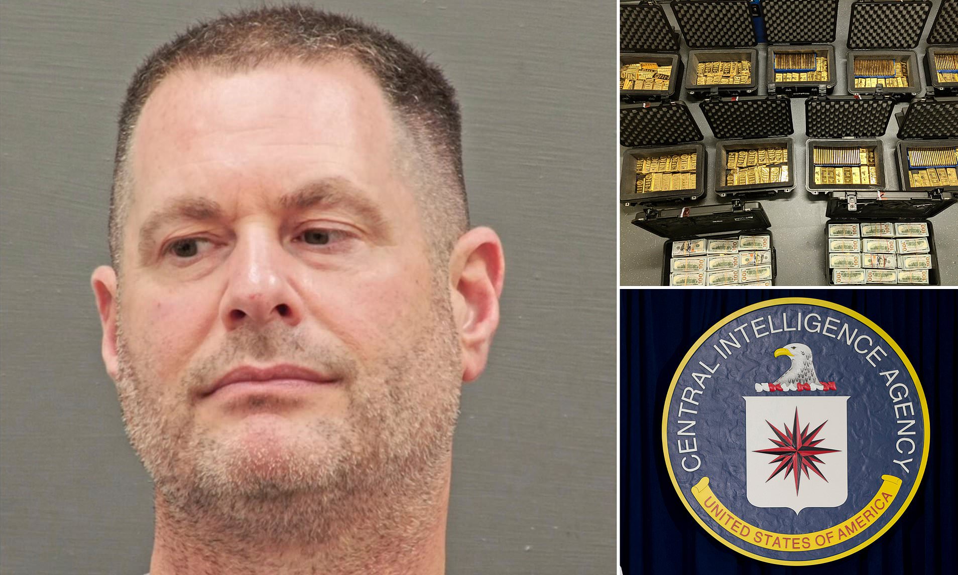 Top CIA boss who stashed hundreds of gold bars admits to handing secret ...