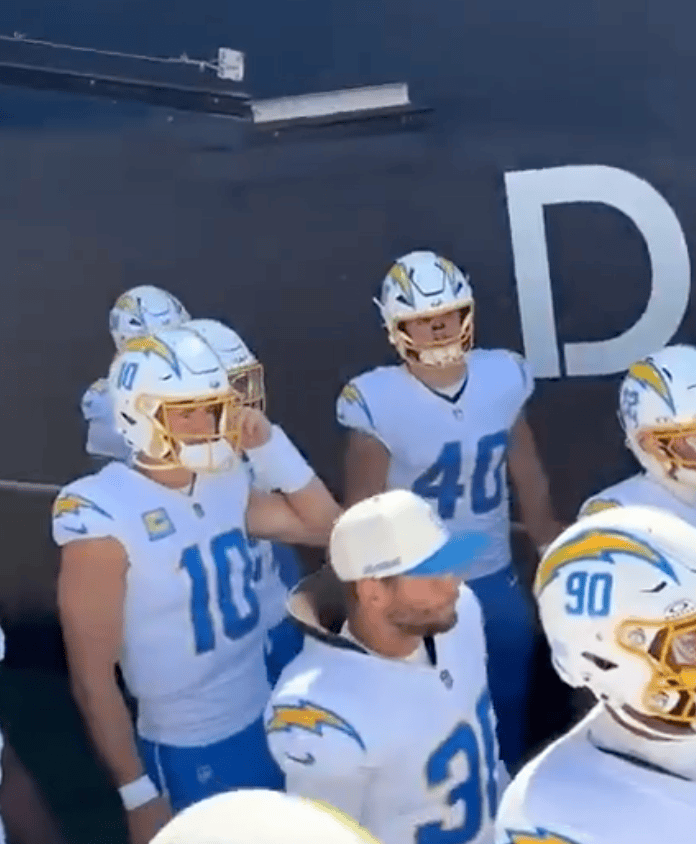 Justin Herbert catches brutal Chargers fan roast over Madison Beer's beauty