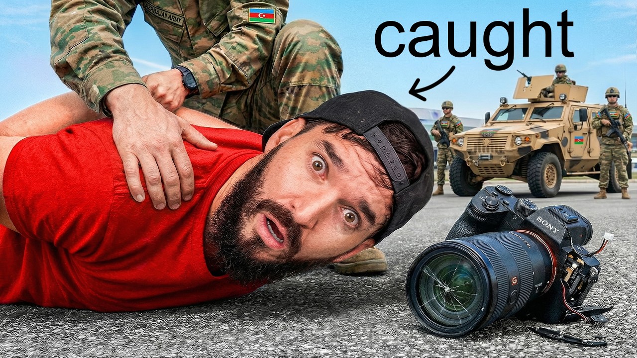 I got arrested for filming in Azerbaijan 😱