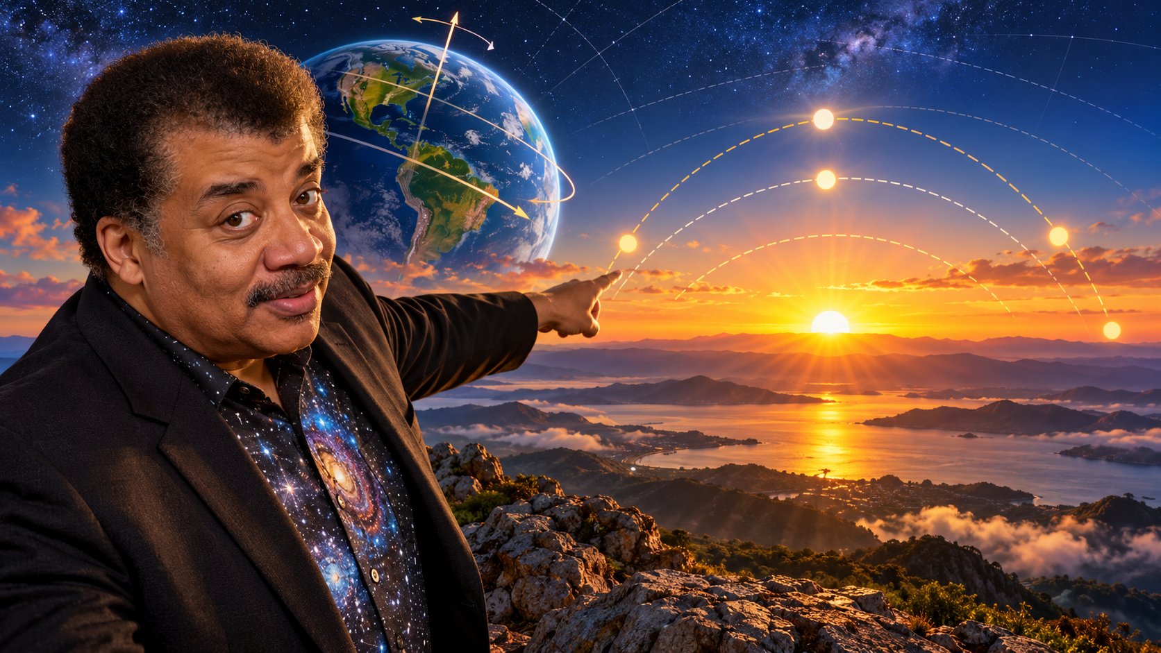Does the sun always rise in the east?