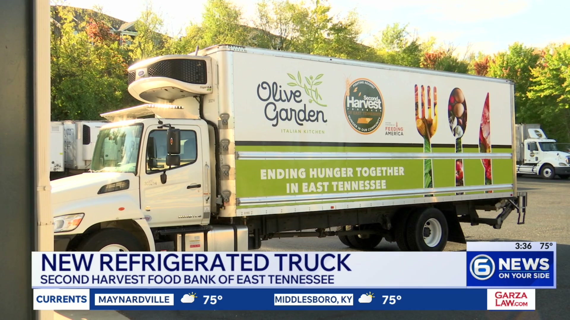 New refrigerated truck helping Second Harvest