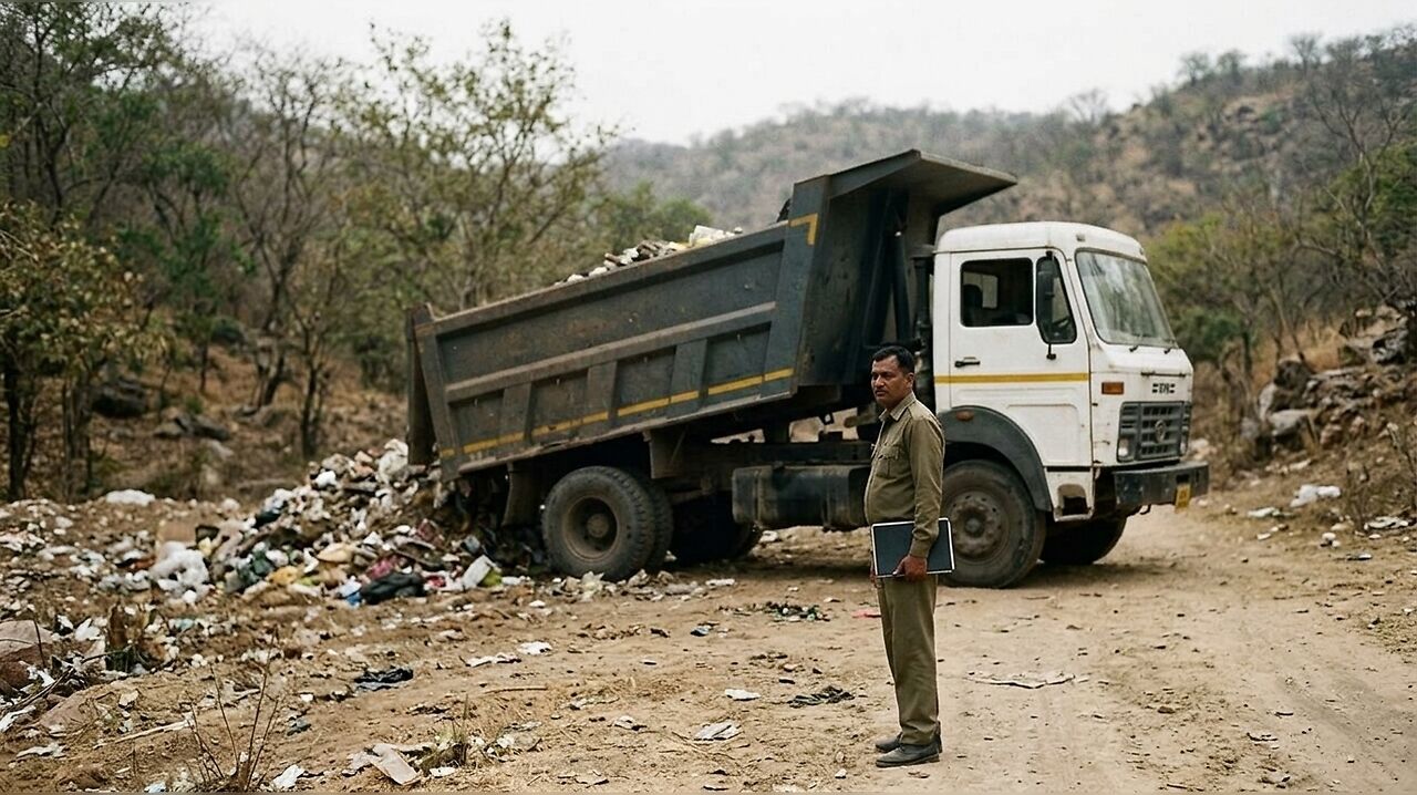 Municipal Corporation trucks under scrutiny for dumping waste in ...