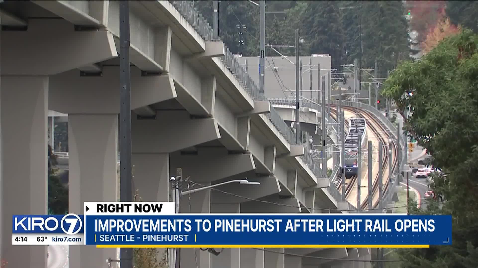 Seattle's Pinehurst neighborhood under construction as city invests in safety, station access