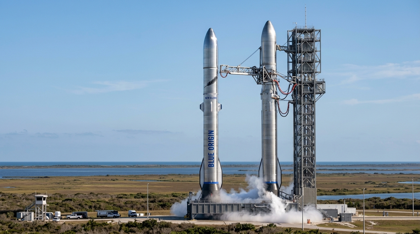 Blue Origin lost New Glenn’s NG-4 booster during a seven-engine test