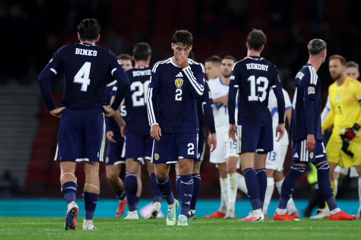 Scotland slump to defeat as Slovenia fight back from goal down