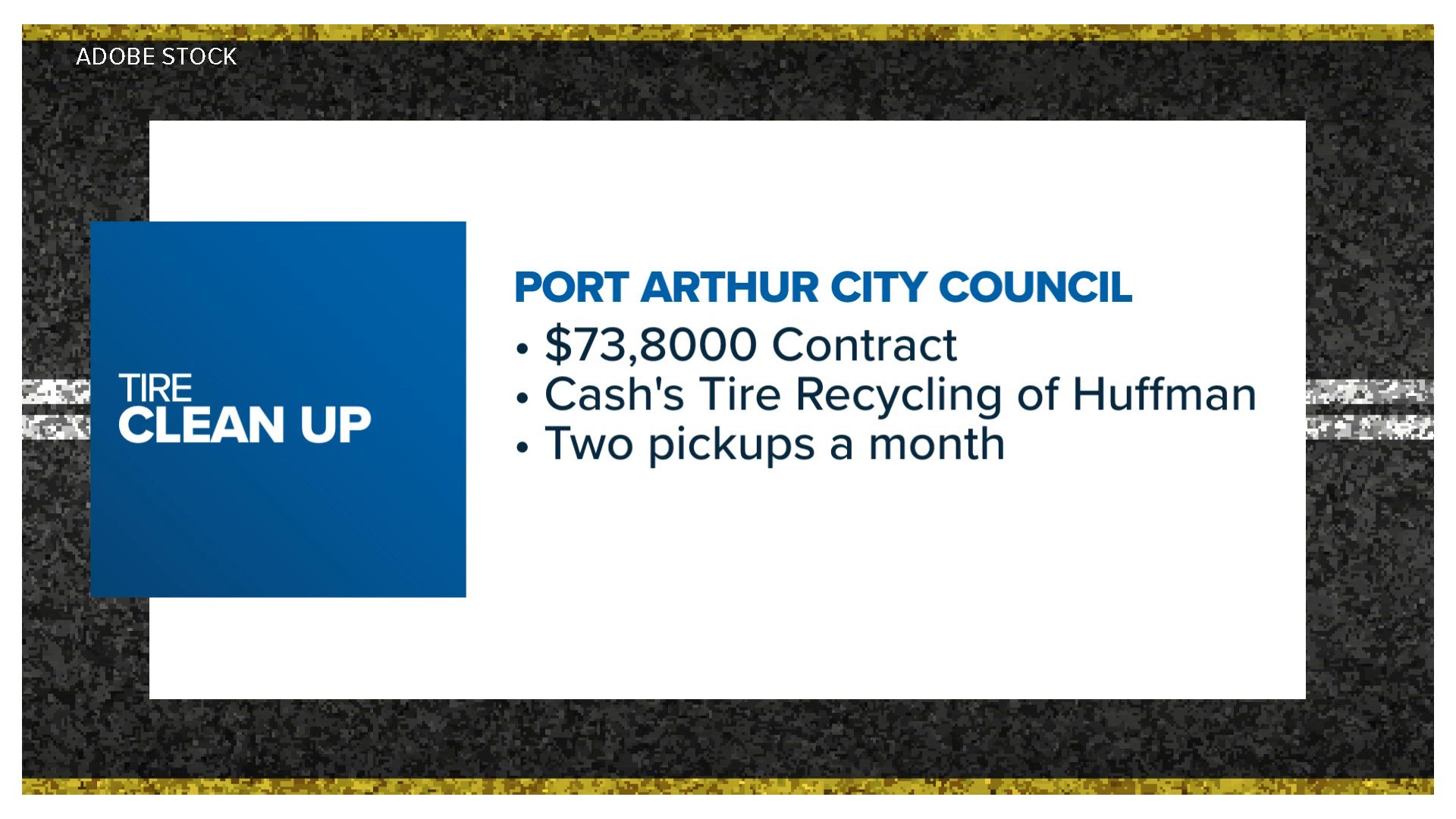 Port Arthur council to vote on $73,800 contract to haul away illegally ...