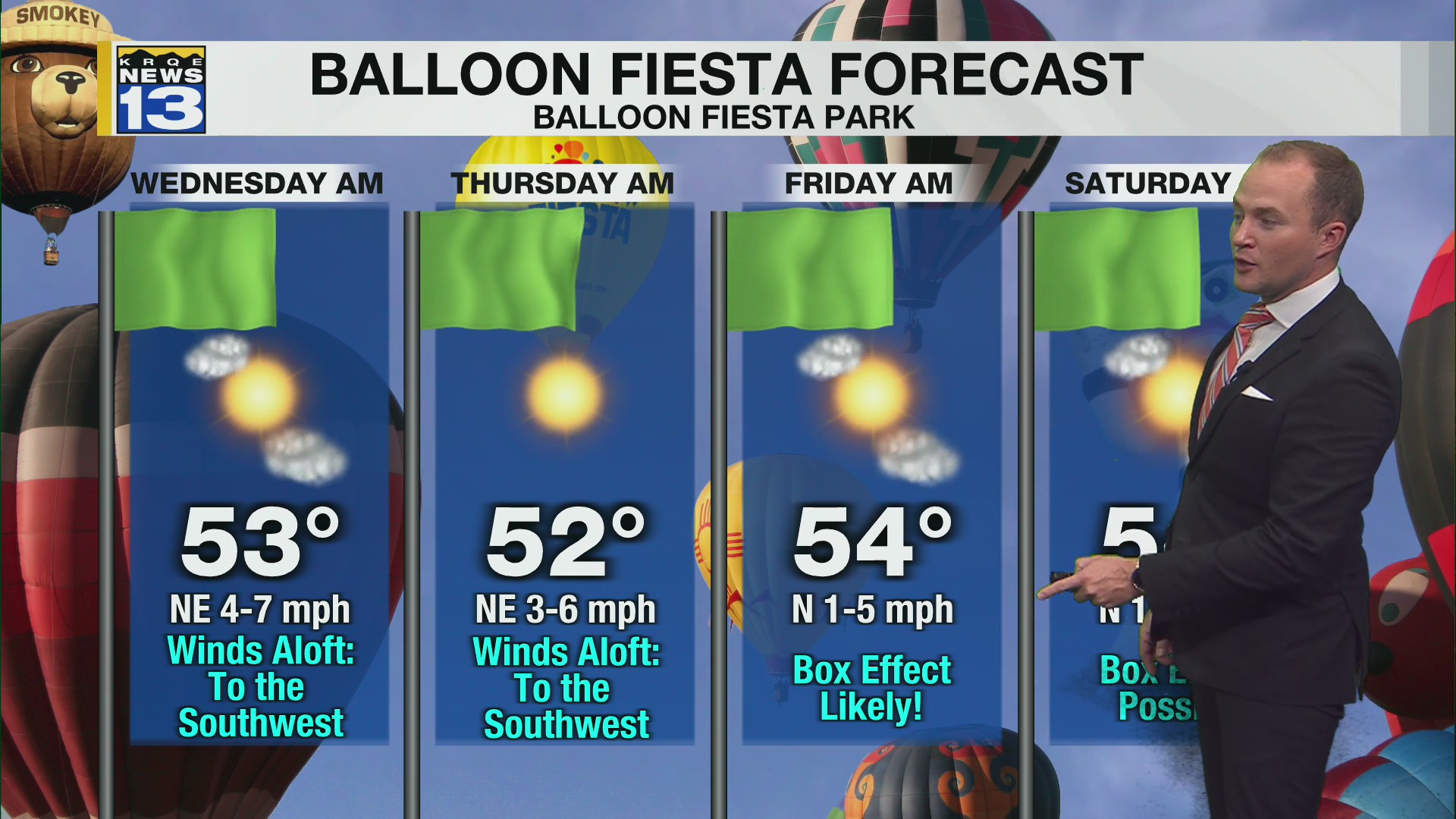 Beautiful fall weather continues for Balloon Fiesta this week