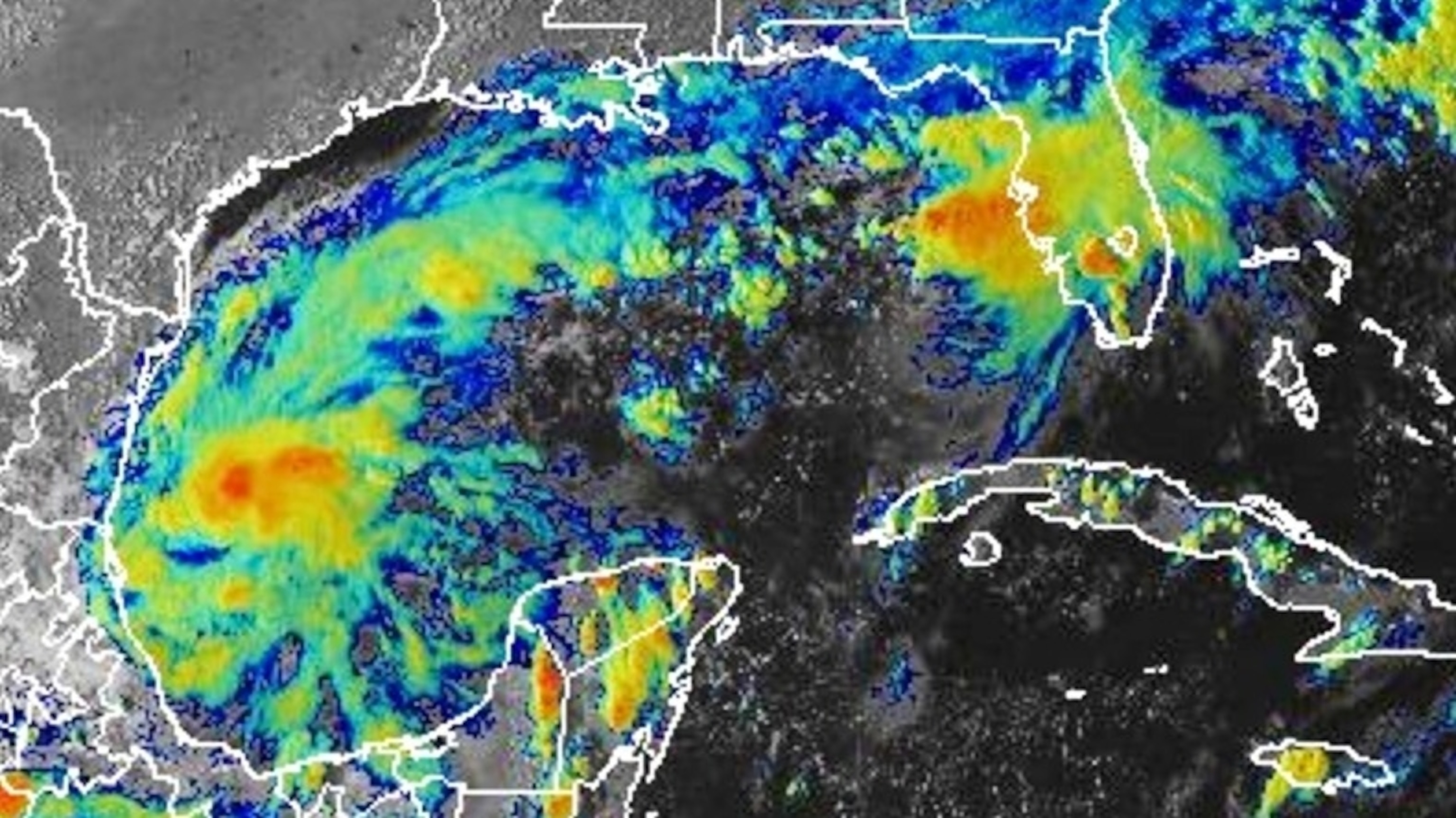 Tropical depression forms in Gulf, expected to intensify to potential ...