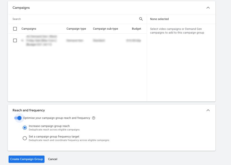 Google Ads tests video campaign groups for cross-campaign reach and ...