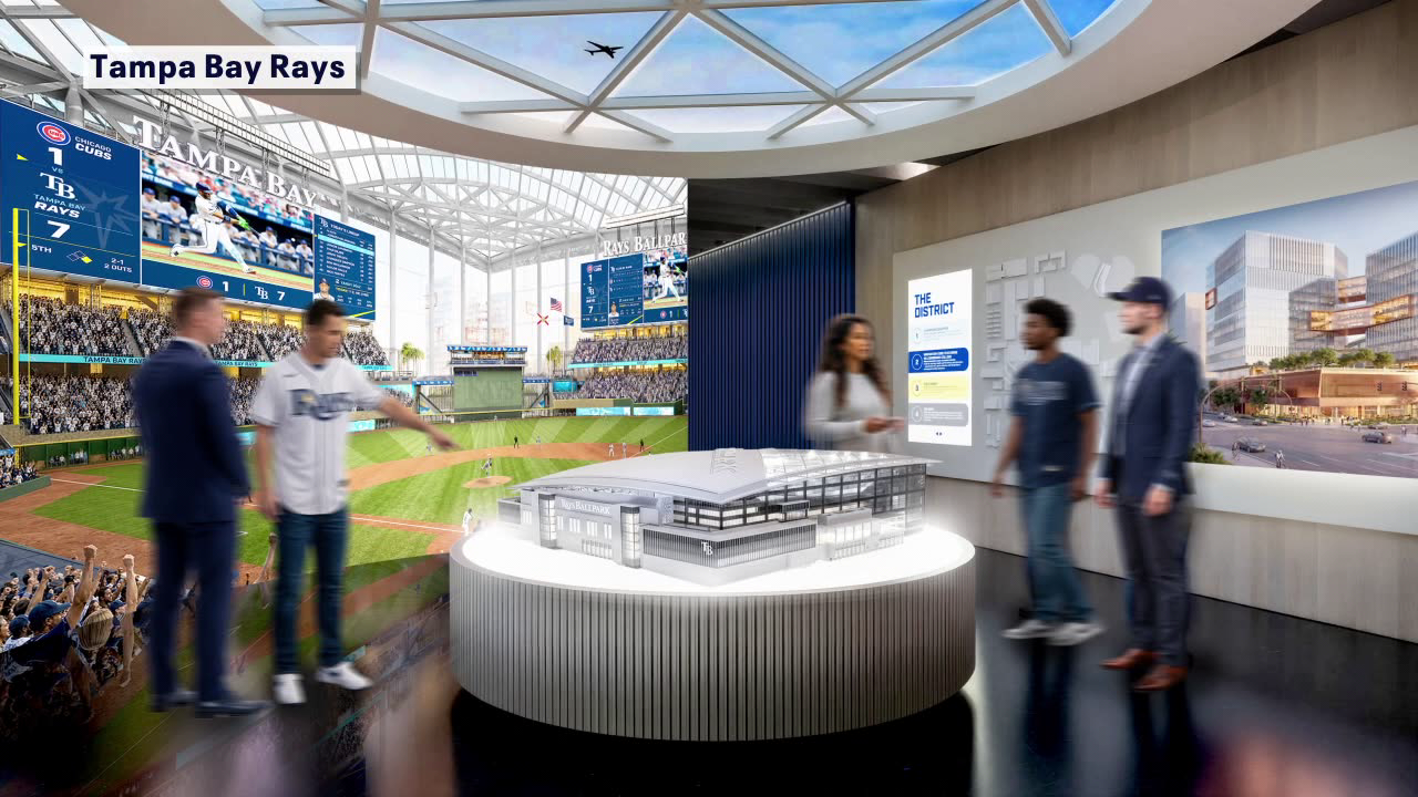 Rays to open ballpark experience center in 2027: How fans can preview ...