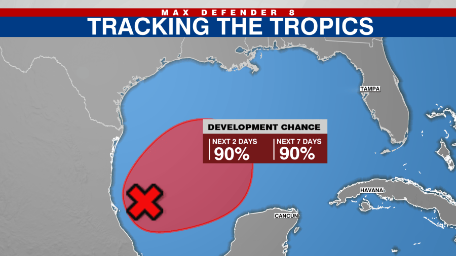 Tropical depression nine forms in the Gulf | Tracking the tropics