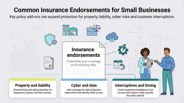 What are insurance endorsements?