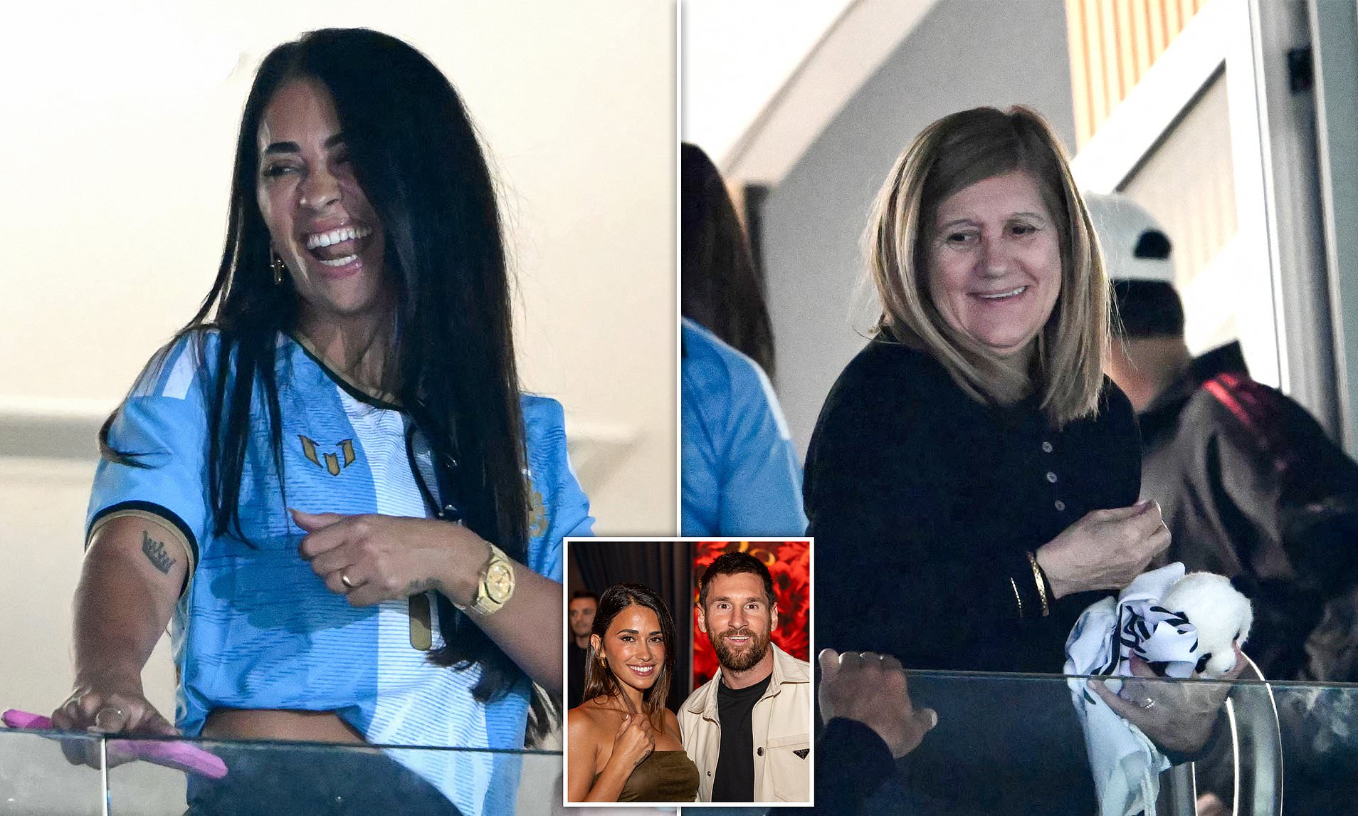 Messi's mother watches Argentina icon's emotional farewell two months ...