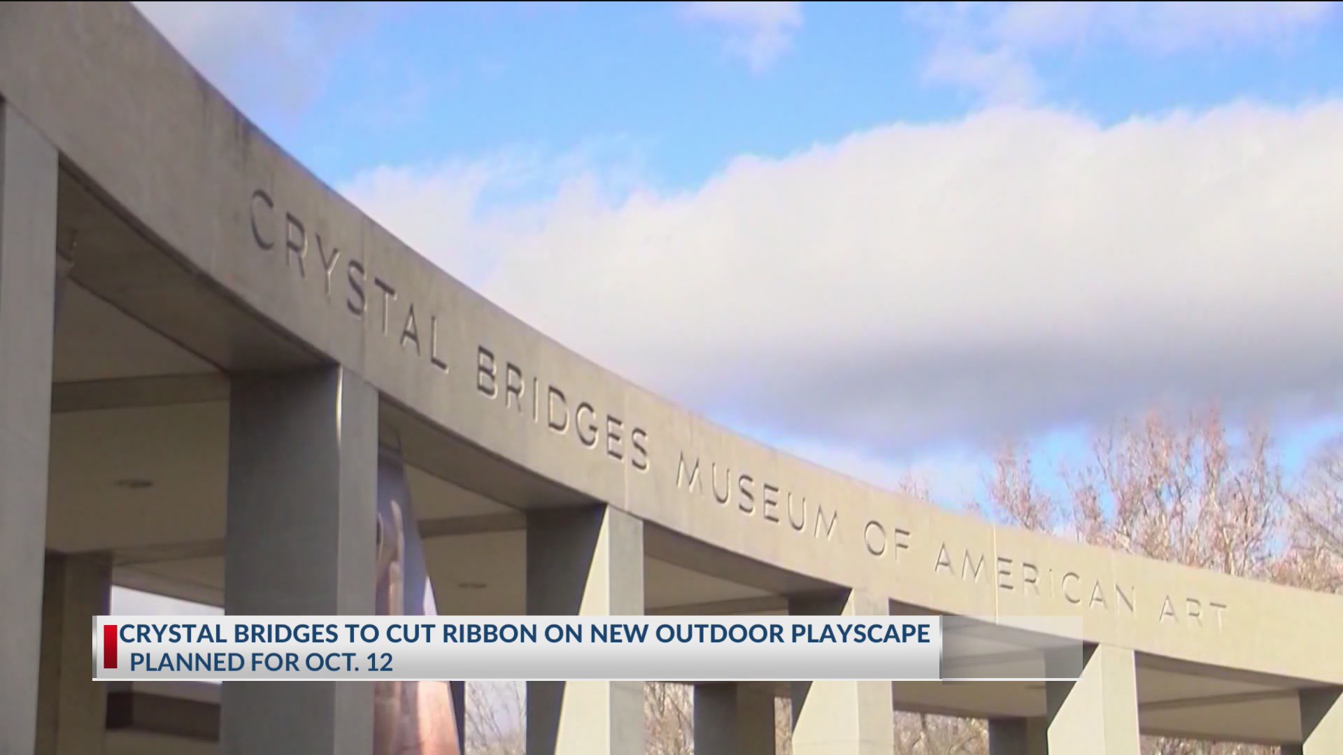 Crystal Bridges to cut ribbon on new outdoor playscape Oct. 12