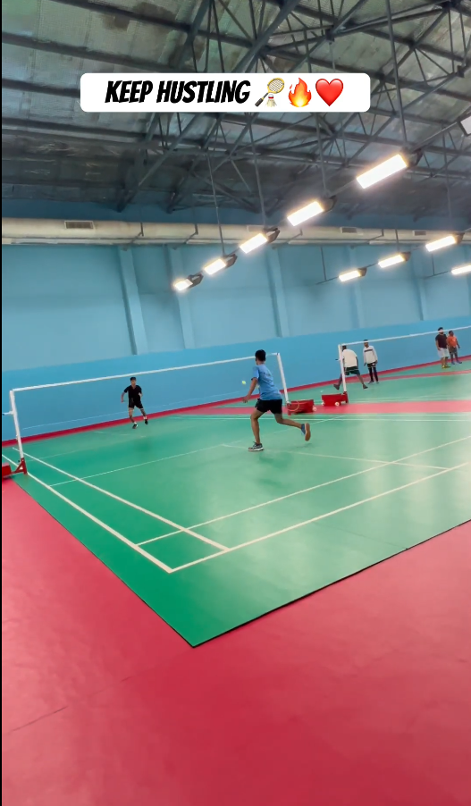 Building consistency through badminton practice