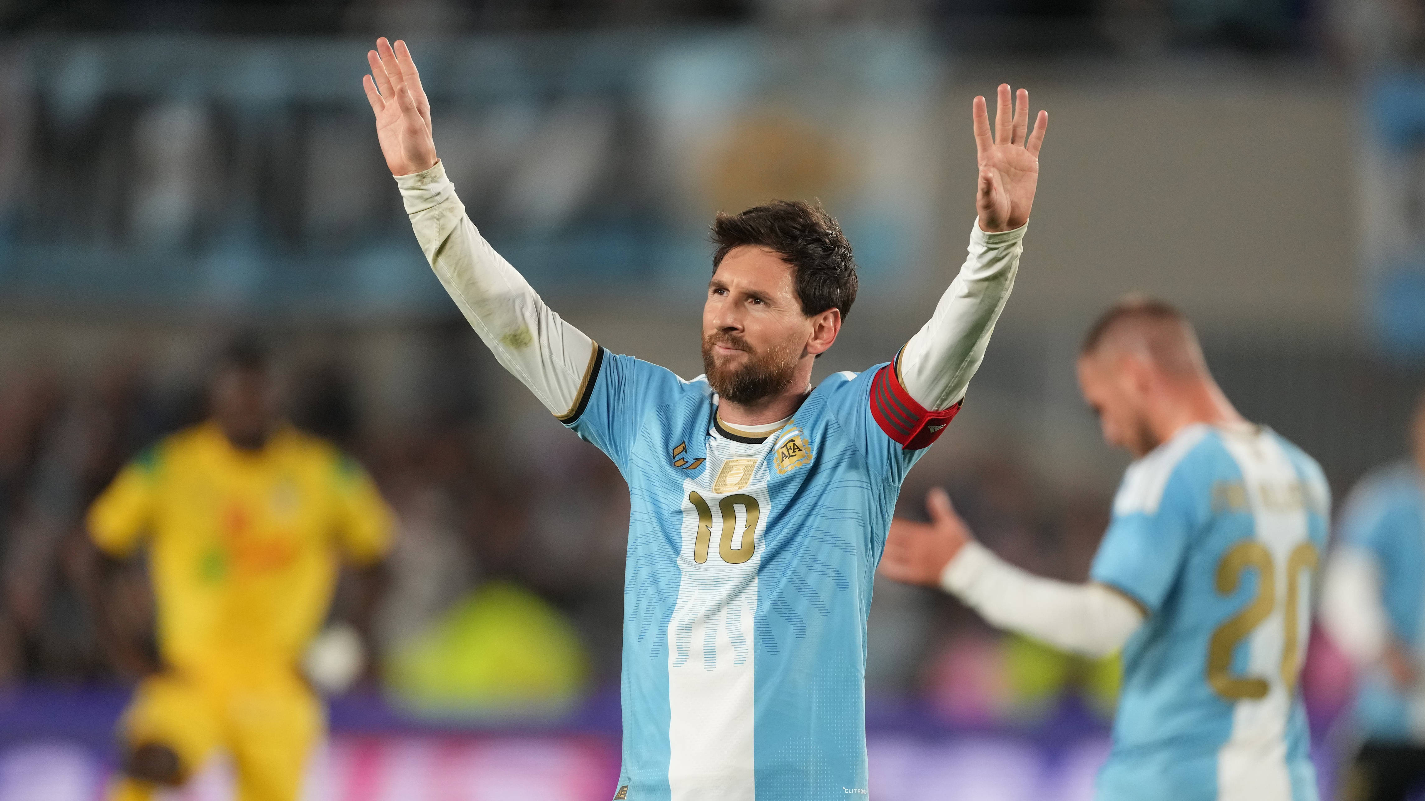 Lionel Messi scores on final Argentina appearance as Benin brushed aside