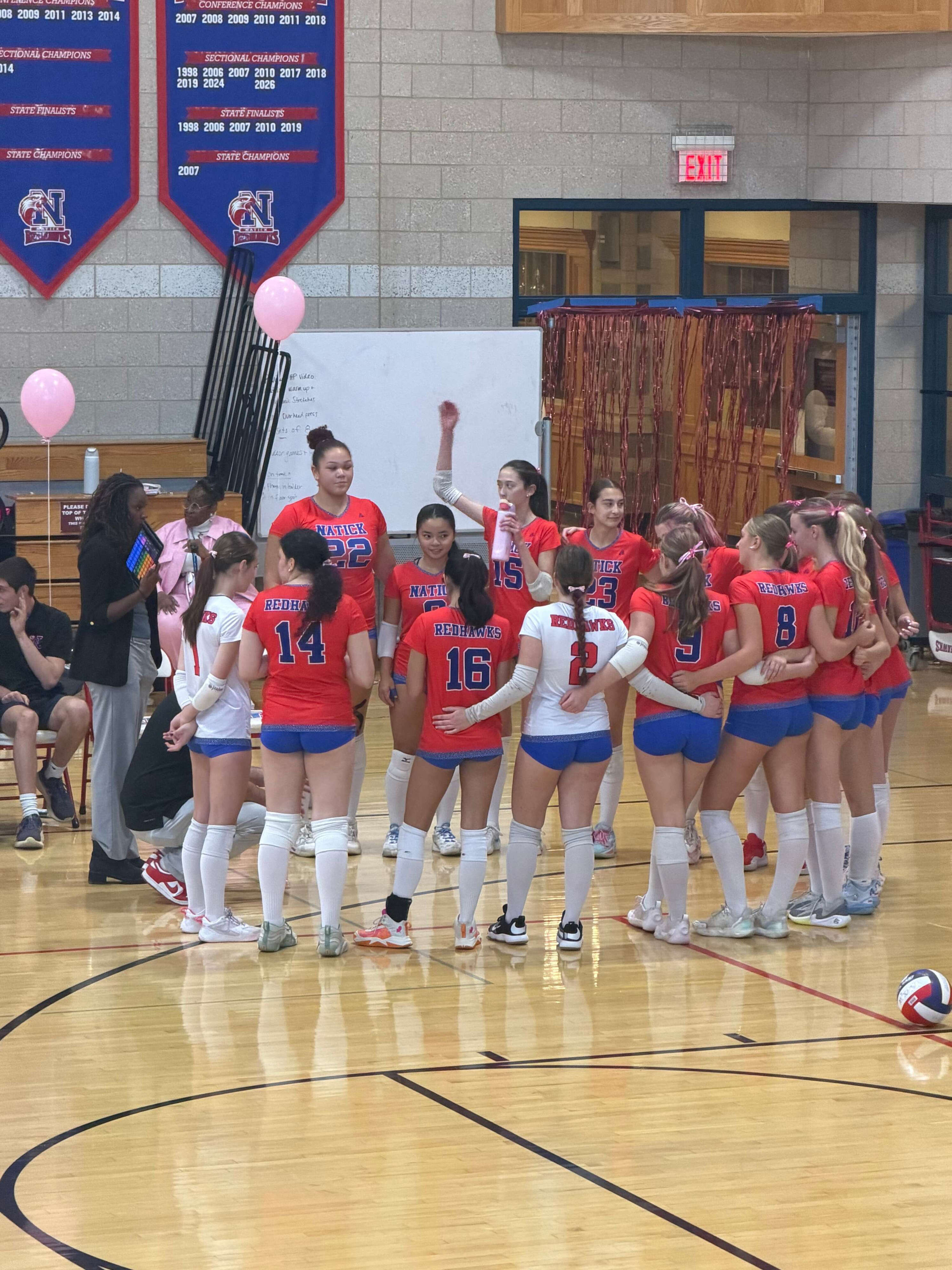 Pinpoint serving helps Natick girls volleyball bounce back against Milton