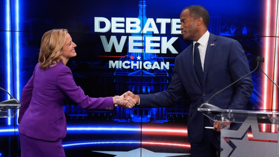Watch: Michigan governor candidates debate at WOOD TV8