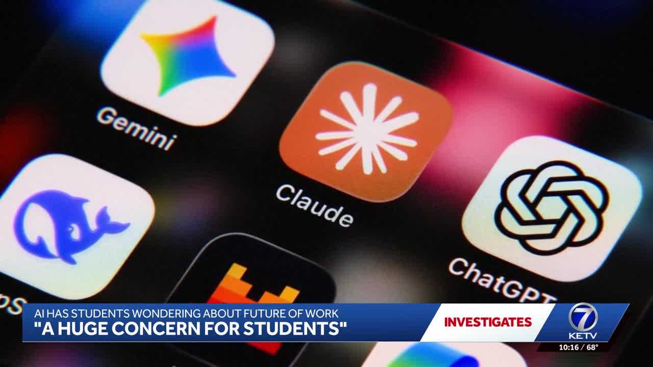 A huge concern: Nebraska students worry about AI's impact on jobs