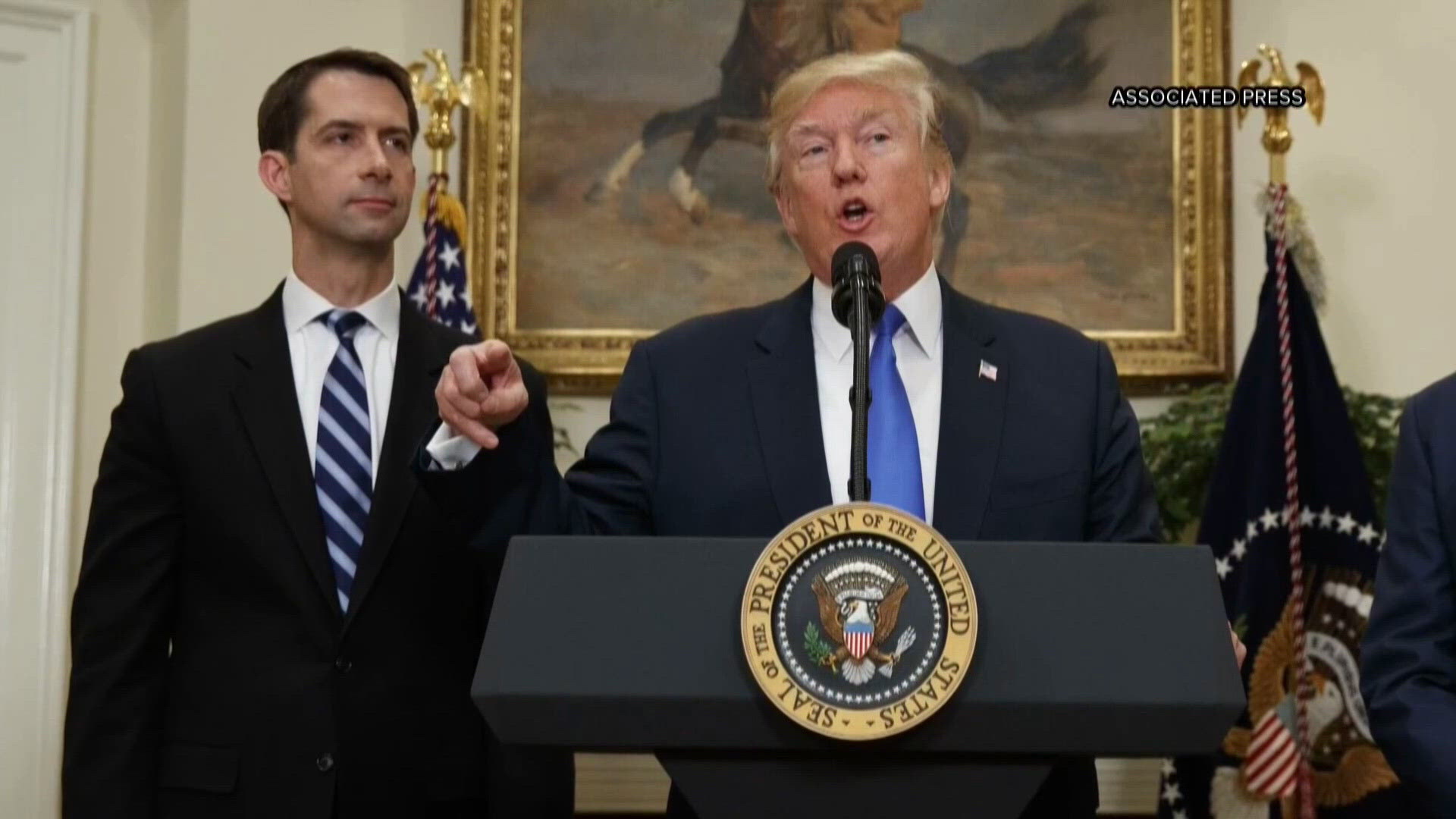 Trump calls out Arkansas Sen. Tom Cotton over daylight saving time