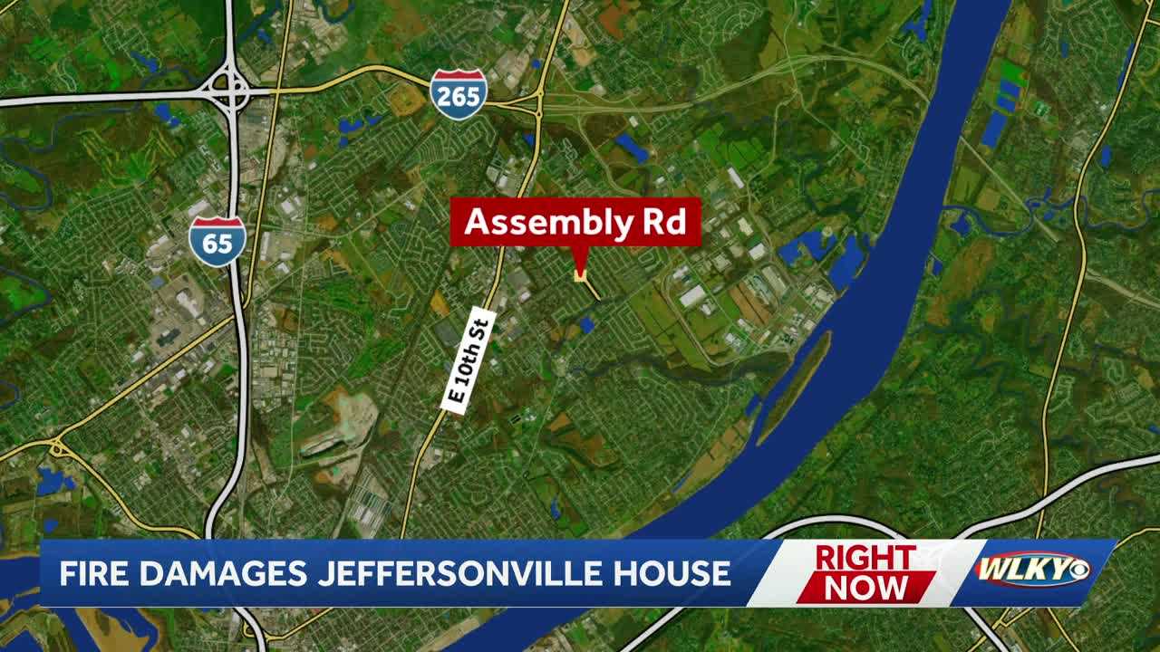 No injuries reported after house fire in Jeffersonville; cause under ...